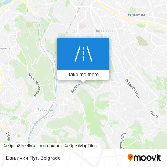 Бањички Пут map