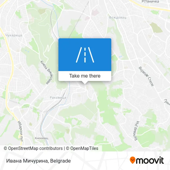 Ивана Мичурина map