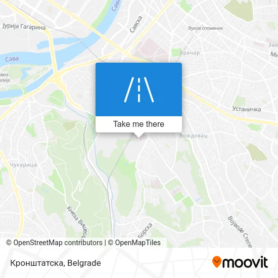 Кронштатска map