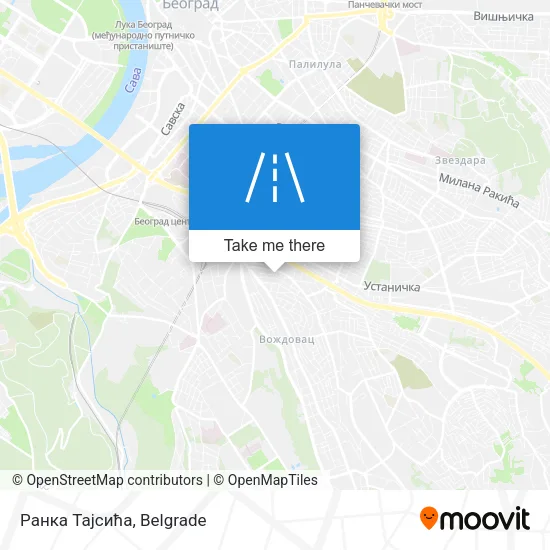 Ранка Тајсића map