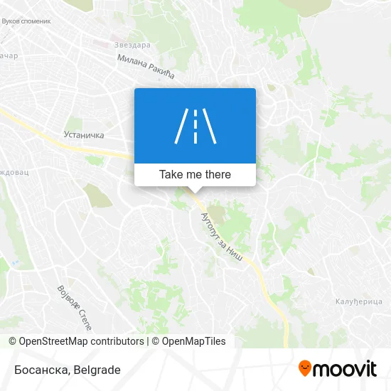 Босанска map