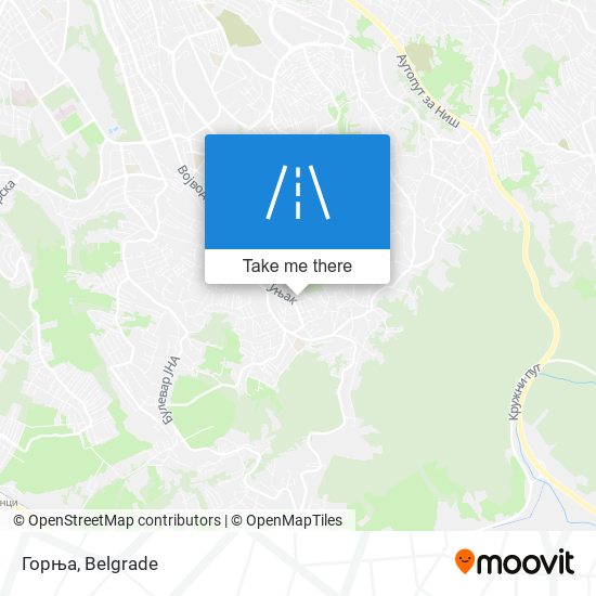 Горња map