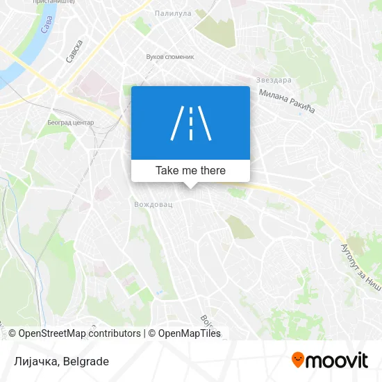 Лијачка map