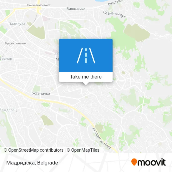 Мадридска map
