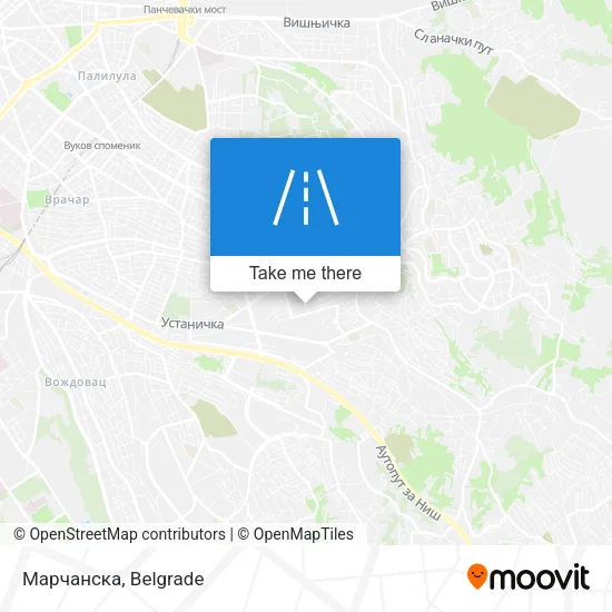 Марчанска map