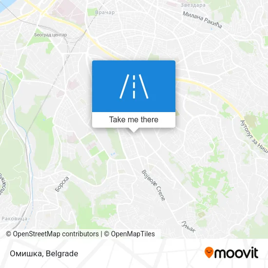 Омишка map