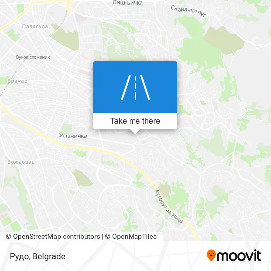 Рудо map