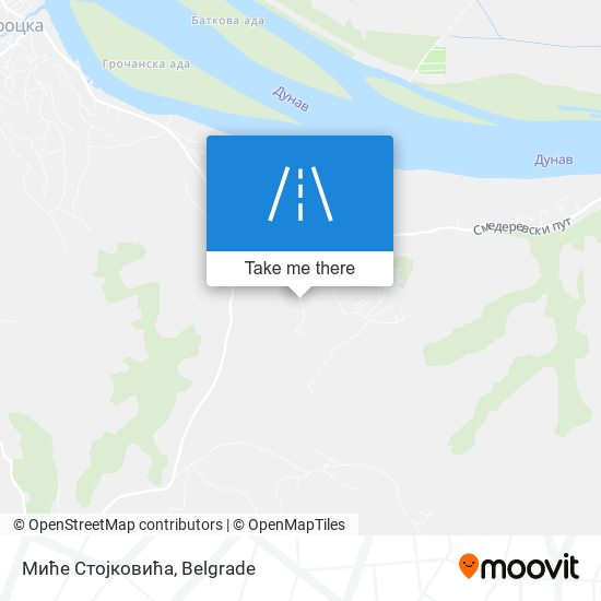 Миће Стојковића map