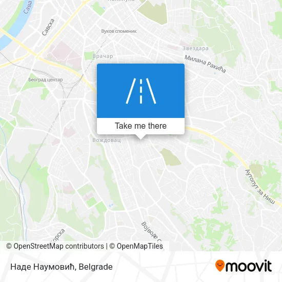 Наде Наумовић map