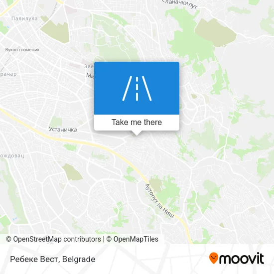 Ребеке Вест map