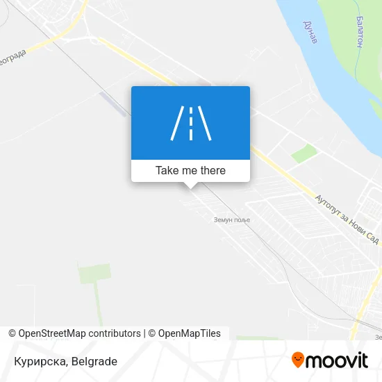 Курирска map