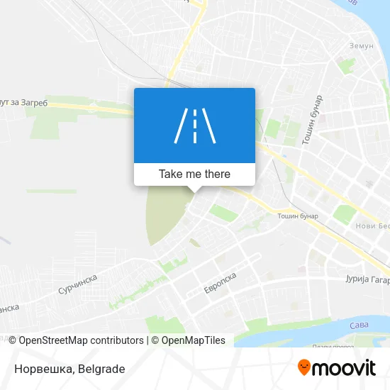 Норвешка map