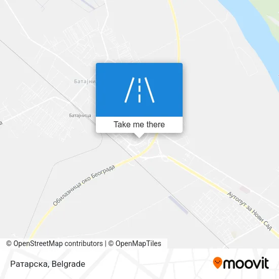 Ратарска map