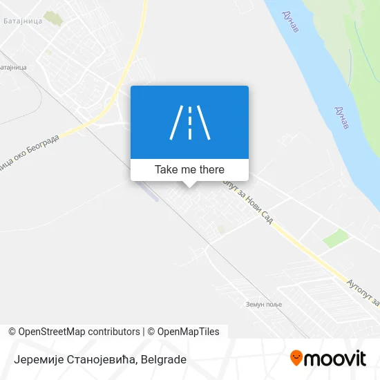 Јеремије Станојевића map