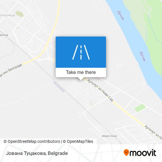Јована Туцакова map