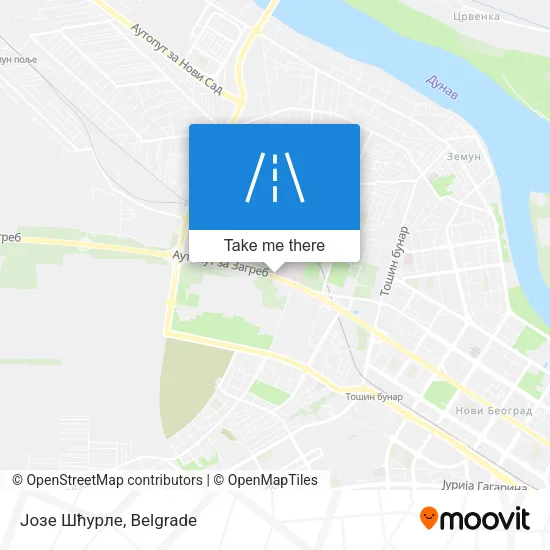 Јозе Шћурле map