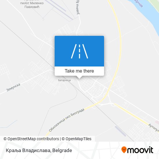 Краља Владислава map