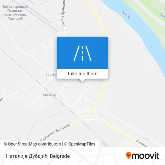 Наталије Дубајић map