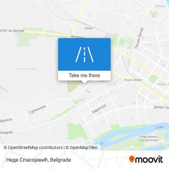 Неде Спасојевић map