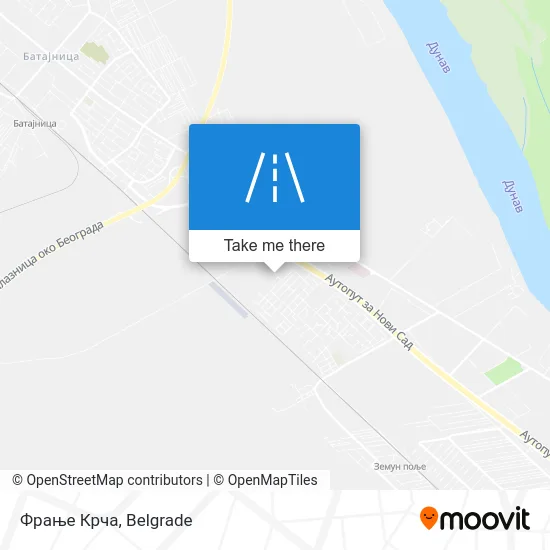 Фрање Крча map