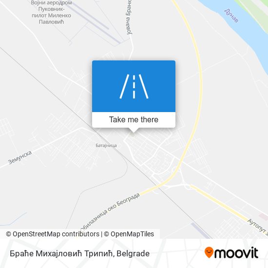 Браће Михајловић Трипић map