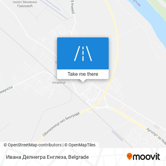 Ивана Делнегра Енглеза map