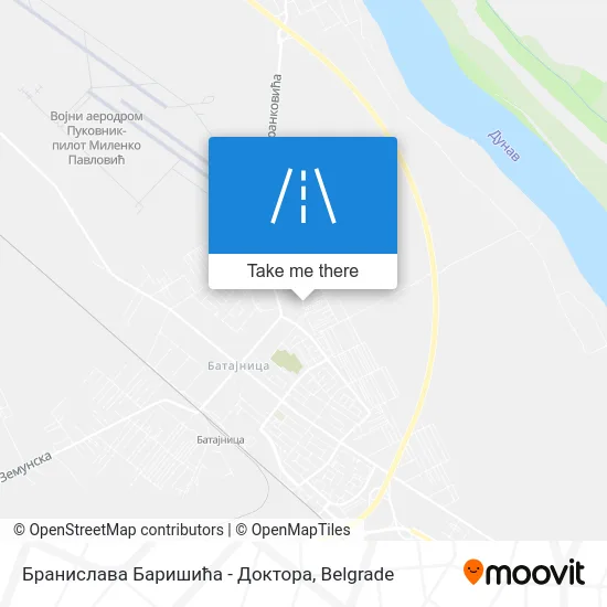 Бранислава Баришића - Доктора map