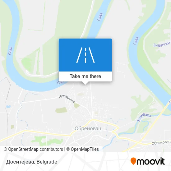 Доситејева map