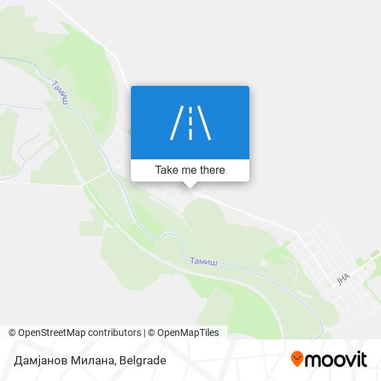 Дамјанов Милана map