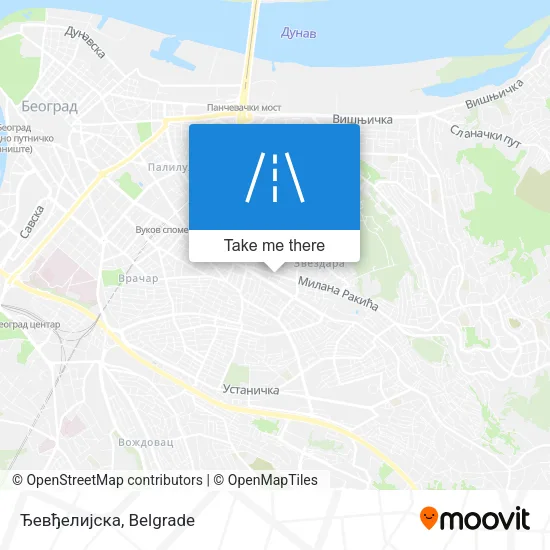 Ђевђелијска map