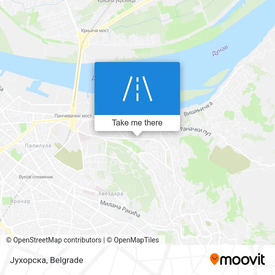 Јухорска map