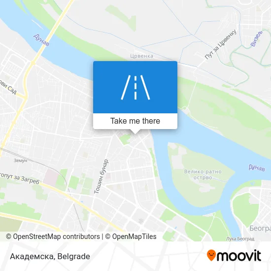 Академска map