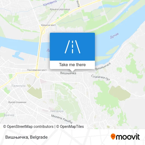 Вишњичка map