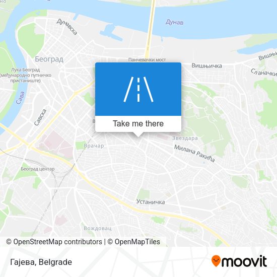 Гајева map