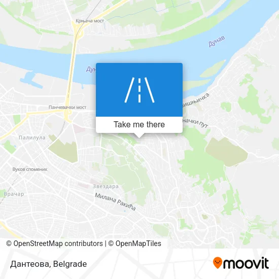 Дантеова map