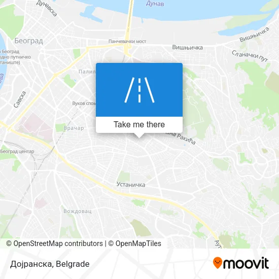 Дојранска map