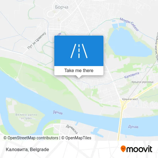 Каловита map