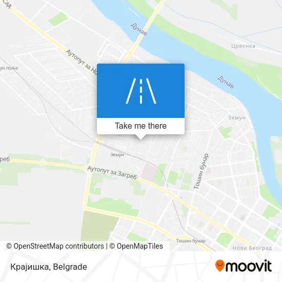 Крајишка map