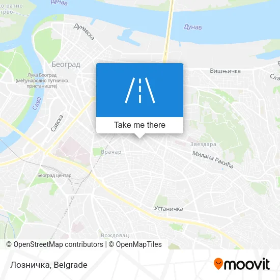 Лозничка map