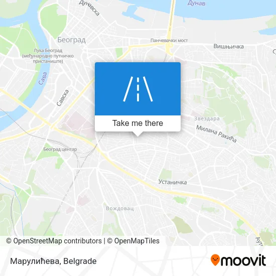 Марулићева map