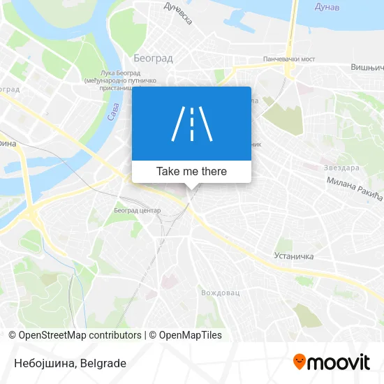 Небојшина map