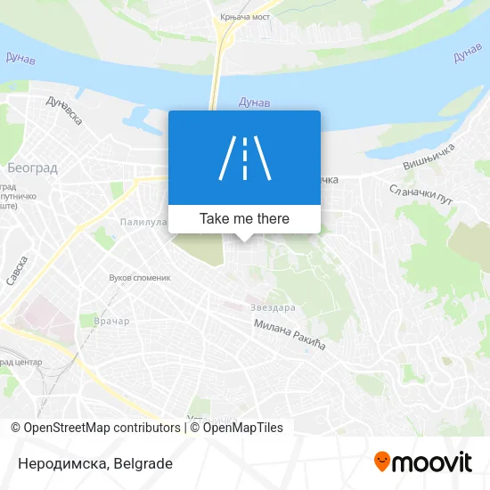 Неродимска map