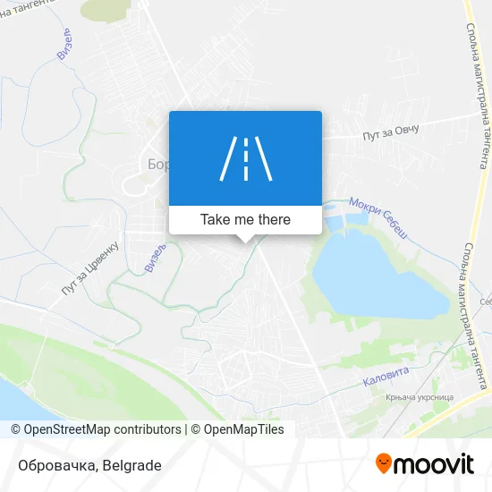 Обровачка map