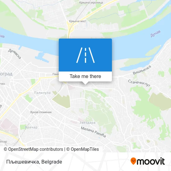Пљешевичка map