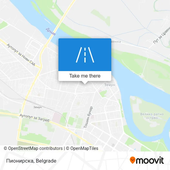 Пионирска map