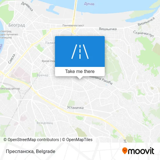 Преспанска map