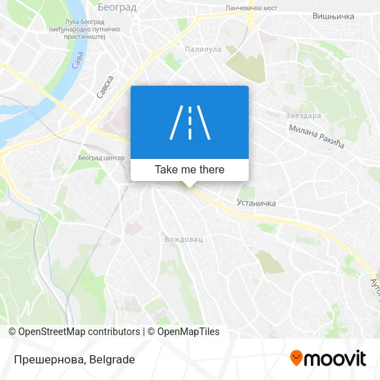 Прешернова map