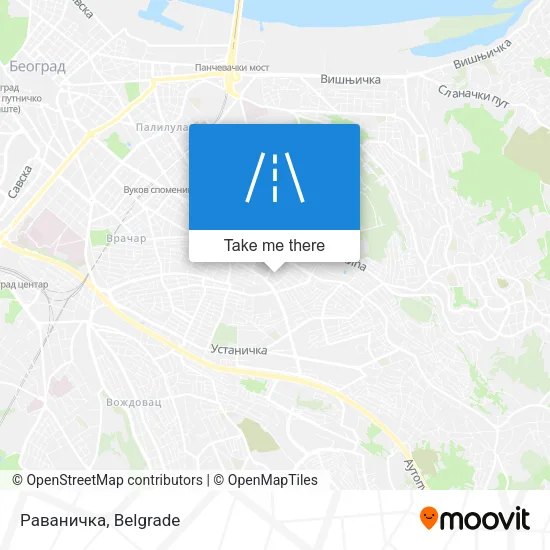 Раваничка map