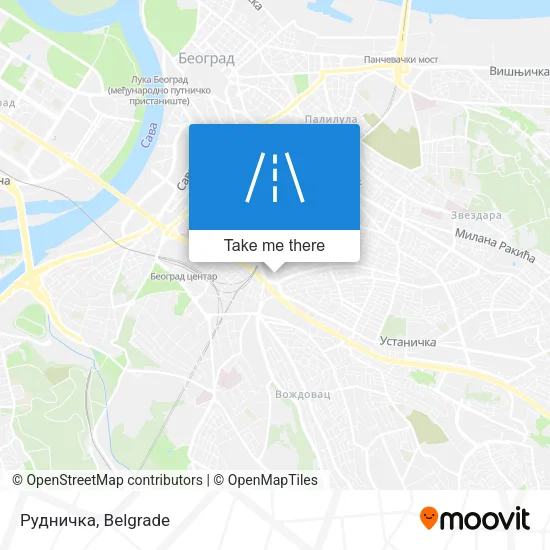 Рудничка map