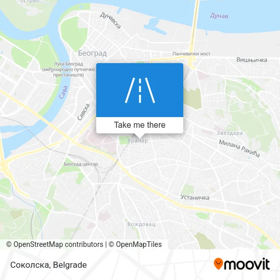 Соколска map